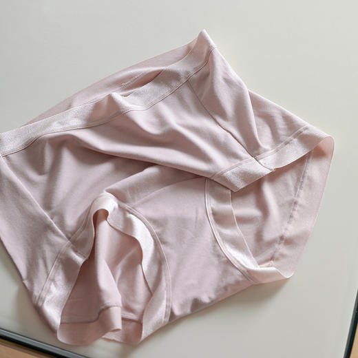 官网299！华家三条装高弹裸感莫代尔内裤 藏红花内裆全裤10A抑菌全包臀吸湿透气三角裤女 商品图1