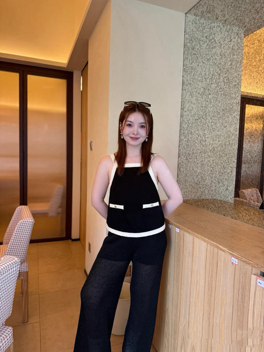 香奈儿25春夏新款手工坊系列拼色吊带（TM） 商品图0