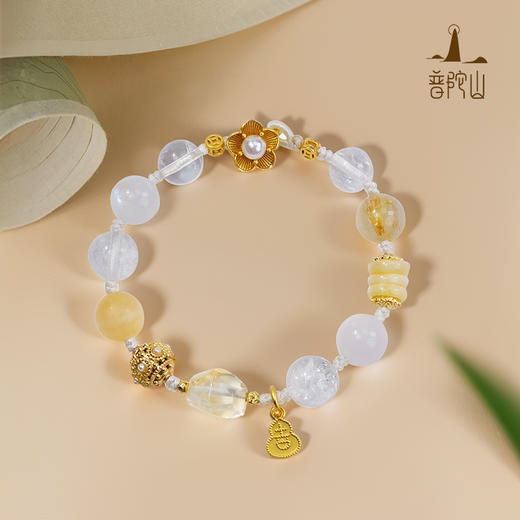 【普陀山】五行全能多宝-金 | 金曜 · 聚财宝串  七月初一师傅手工款 商品图0