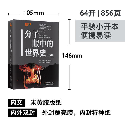 未知文库|分子眼中的世界史（上下册，平装64开），从第一次酿酒到原子弹爆炸，一部由“化学”推动的人类文明史。 商品图1