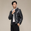 柒牌皮衣男款2025秋冬新款商务休闲外套男士帽领时尚百搭舒适男装129J70560 商品缩略图1