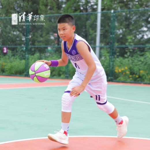 清华文创5#篮球紫绿配色款 商品图3