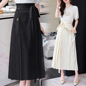 新中式国风马面裙时尚高级感今年流行裙
