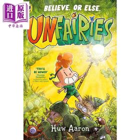 【中商原版】漫画章节书 鲁莽的小仙子 Unfairies 英文原版 儿童漫画故事绘本 爆笑全彩图画小说 搞笑幽默 进口童书 7岁以上