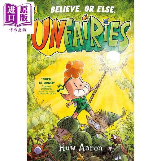 【中商原版】漫画章节书 鲁莽的小仙子 Unfairies 英文原版 儿童漫画故事绘本 爆笑全彩图画小说 搞笑幽默 进口童书 7岁以上 商品图0