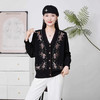 FCY JY8810妈妈装春秋针织开衫毛衣 商品缩略图3