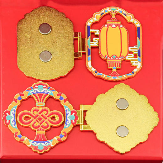 【2025年国庆阅兵主题冰箱贴】建国76周年中国地图天安门阅兵流沙冰箱贴开瓶器少先队 商品图3