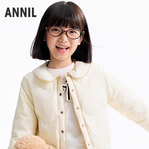 【实体店同款】女童短款羽绒服冬季新款安奈儿童装AG545458 商品图2