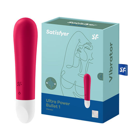 Satisyer Ultra Power Bullet 1 调情子弹1代震动器女用情趣迷你按摩棒 商品图0