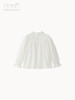 公主领白色缩褶上衣 商品缩略图1
