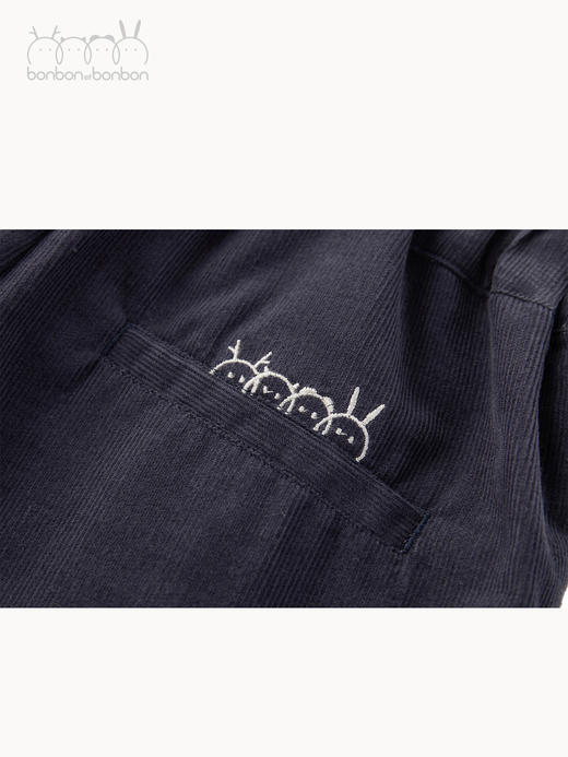 紫色灯芯绒短裤 商品图4