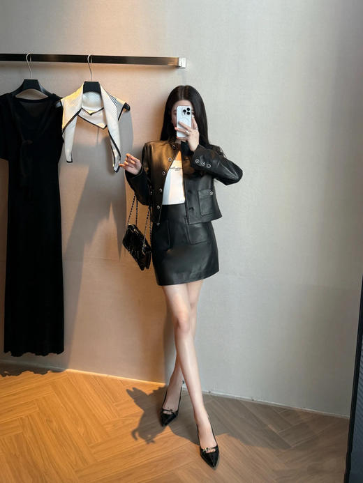 CHANEL 香奈儿25早秋新款羊皮外套（TM） 商品图4