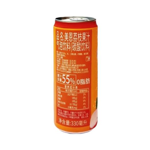 美恩 荔枝果汁气泡饮料 330ml/厅 商品图1