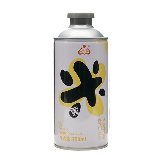 生龙 ＞0.5度桂花米露甘酒 750ml/瓶 商品图0