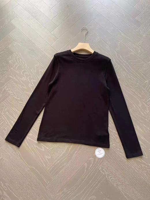 D082129基础款简约大气秋冬氛围感穿搭长袖打底衫 商品图6