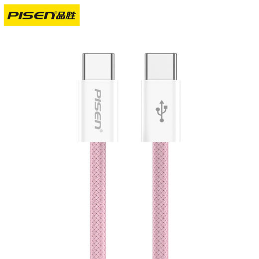 品胜 C to C高密编织60W快充线1.2米/2米 支持数据线传输华为/小米等设备充电 商品图6