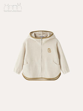 燕麦色云感温暖卫衣套装