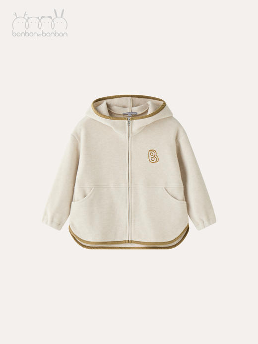 燕麦色云感温暖卫衣套装 商品图0