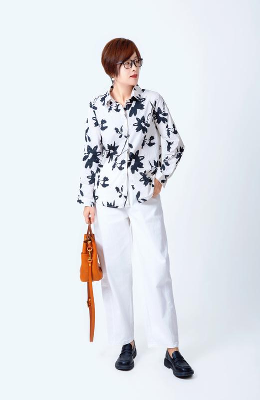 水墨印花衬衫 商品图0