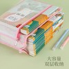 必能双层科目袋立体学科分类袋作业袋加厚加宽A4大容量文件书袋试卷收纳袋双拉链手提袋随机1个 商品缩略图1
