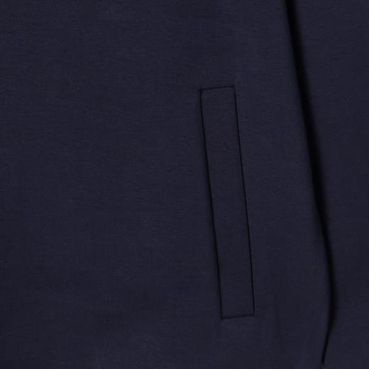 8502SDSA男士秋冬新款轻奢痞帅男装纯色斜拉链翻领套头卫衣百搭潮牌 商品图2