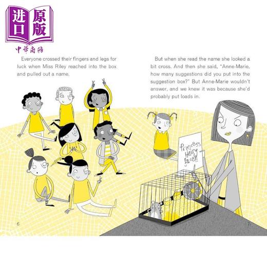 【中商原版】威格尔斯伯勒小学3 魔法仓鼠 Wigglesbottom Primary the magic hamster 英文原版 儿童短篇校园故事 小初文学 商品图2
