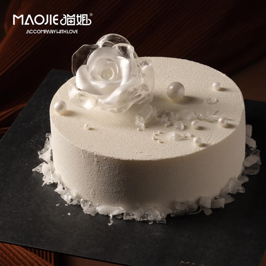 法式喷砂慕斯-【玫你不可】ss（提前一天预定）（椰子慕斯 芒果果冻夹心） 商品图0