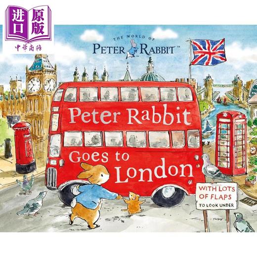 【中商原版】彼得兔去伦敦 Peter Rabbit Peter Rabbit Goes to London 英文原版 儿童绘本 图画故事书 亲子读物 进口童书 商品图0