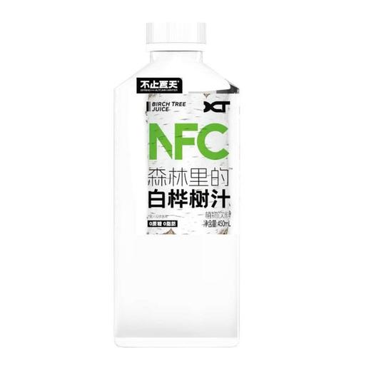 不止夏天 森林里的白桦树汁植物饮料 450ml/瓶 商品图0