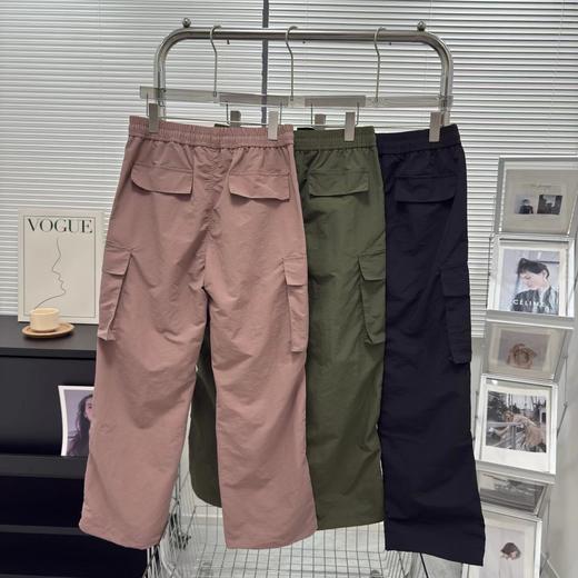 D082123单勾印花大口袋工装休闲长裤束脚卫裤 商品图1