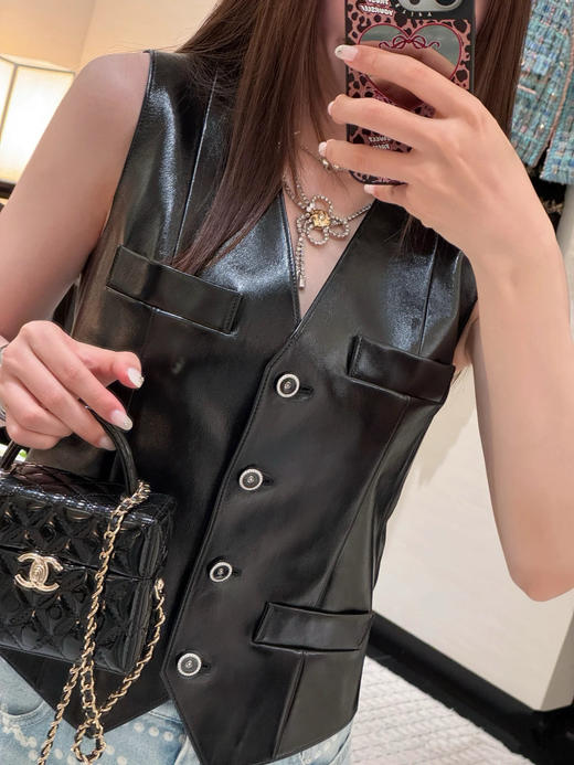 香奈儿25早秋新款羊皮马甲（TM） 商品图7