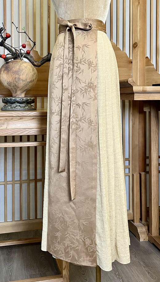 【雾境定制】虚怀若谷系列高贵新中式马面裙 3203099 商品图0