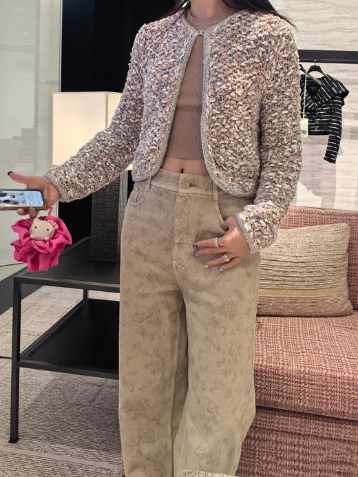 香奈儿25早秋新款粗呢编织马甲（TM） 商品图1