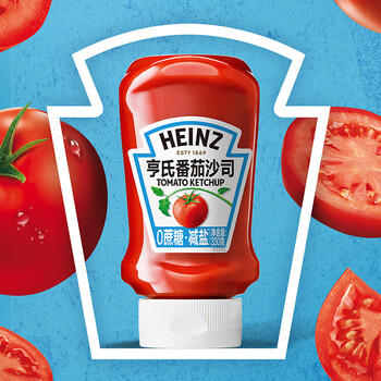 亨氏(Heinz) 番茄酱 0蔗糖0脂肪番茄沙司袋150g意大利面薯条披萨蘸酱 /粮油调味 /调味品 /西式酱料 商品图0