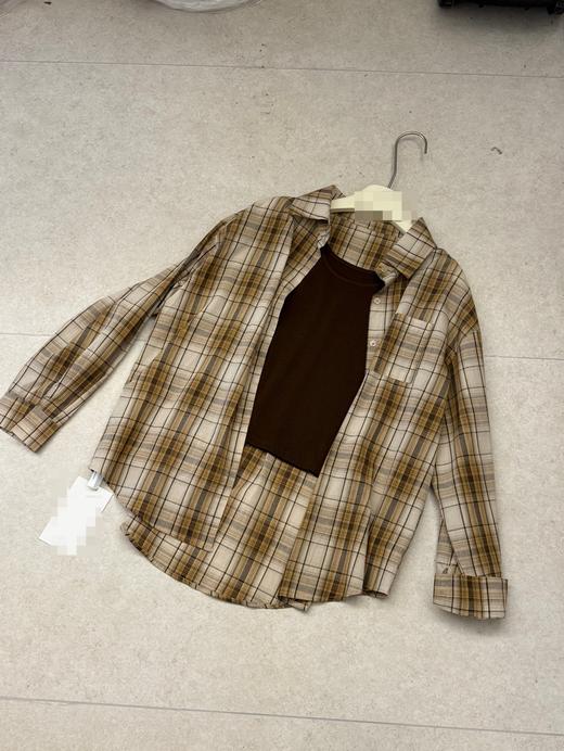 【门店同款】ENJOY秋季“光阴序语”格子衬衫两件套 164994777 商品图0