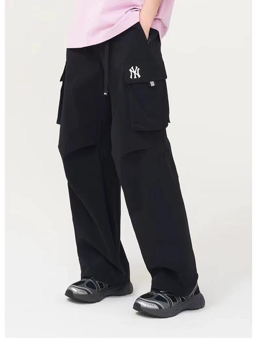 D082125秋季户外爬山防水腰带冲锋裤男女直筒休闲工装长裤 商品图6