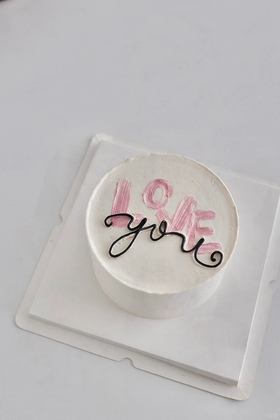 多款式~情人节纪念日情侣卡通蛋糕-低糖处理无添加