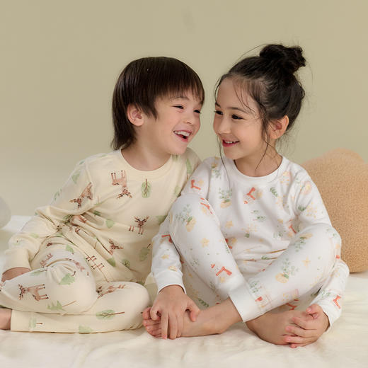 【7A抗菌纯棉】棉花堂糯糯棉居家睡衣儿童套装——FA52255 商品图6
