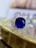 3.01ct刻面蓝宝石戒指 商品缩略图1