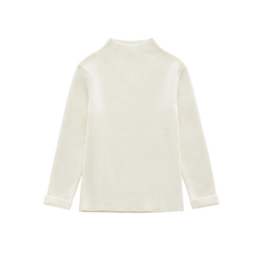 拉比童衣类i5美丽诺半高领打底衣LYCC100302 商品图0