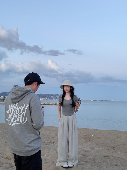 金蘑菇菇  灵动职场 夏日空气裤 / 自带肌理感 亲肤人棉 商品图9