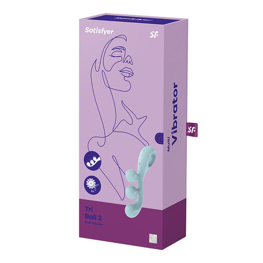 Satisfyer Tri Ball 2 小香球2代多功能震动棒 女用震动棒 前戏调情 情趣用品 商品图5
