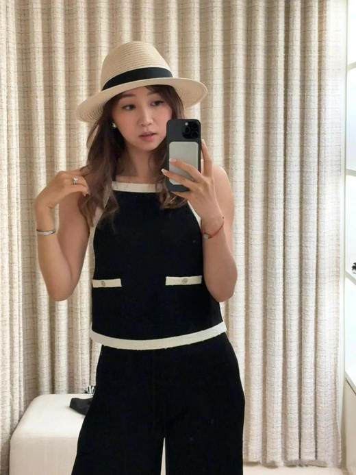 香奈儿25春夏新款手工坊系列拼色吊带（TM） 商品图2