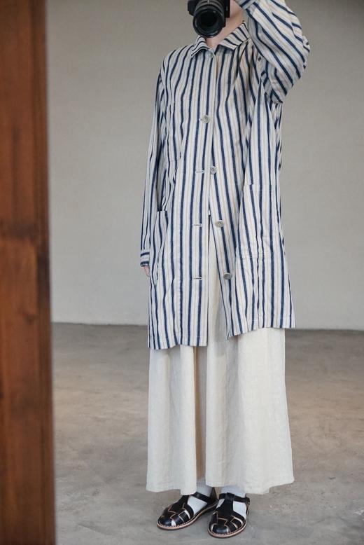 Antiquites ichi条纹外套 商品图1