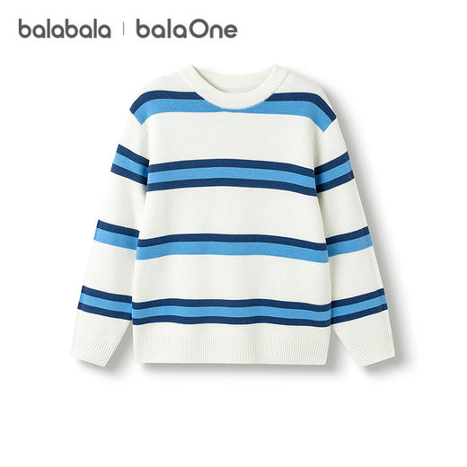 巴拉巴拉balaOne童装儿童毛衫女童2025冬新款宝宝打底衫男针织衫 商品图4