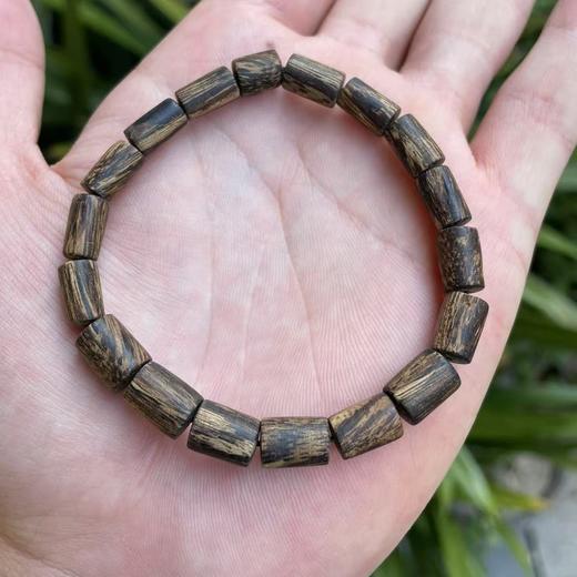 AN0820-7  达拉干沉水桶珠，6.8-7.6mm，6.4g 商品图0