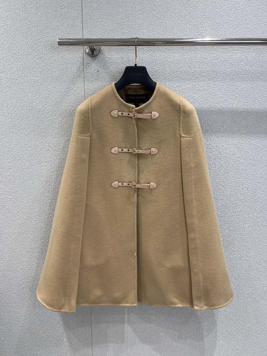 Louis Vuitto* 24FW秋冬新品 皮带扣宽松披肩斗篷大衣（ZY*MM） 商品图6