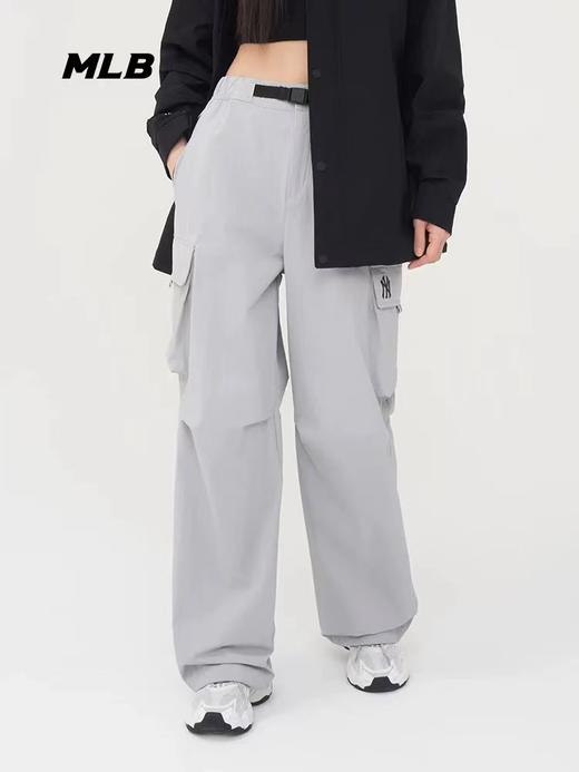 D082125秋季户外爬山防水腰带冲锋裤男女直筒休闲工装长裤 商品图2