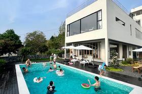 【成都近郊三岔湖·586号院】10房独栋villa泳池别墅（可单房预定），高奢品质度假生活，免费钓鱼哟~wcg