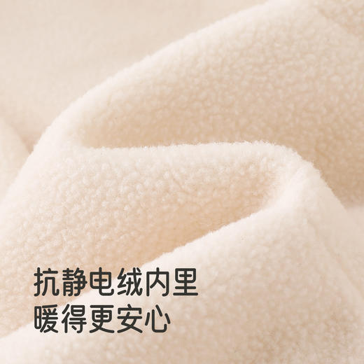 【商场同款】英氏儿童短外套加绒女童秋冬连帽新款温暖夹克可爱 商品图2